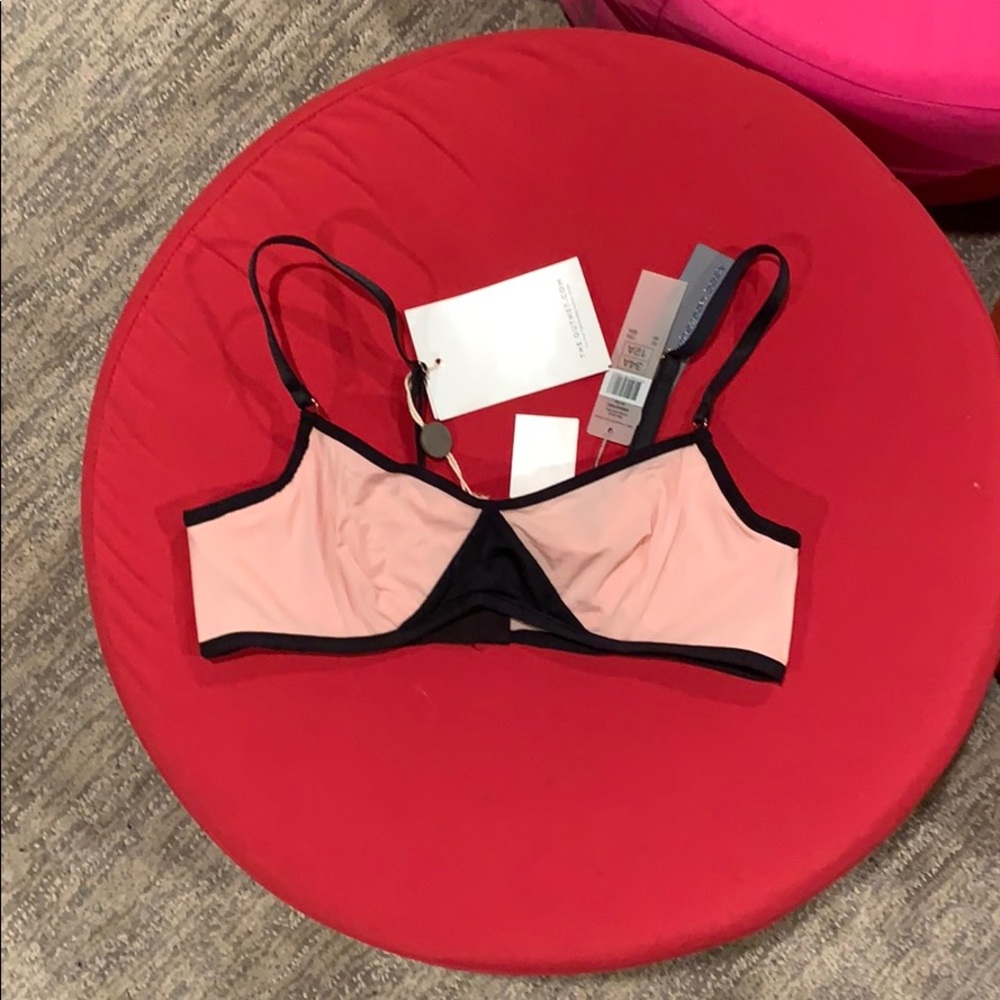 ELLE MACPHERSON Demi Underwire Bra Blush Black 34B